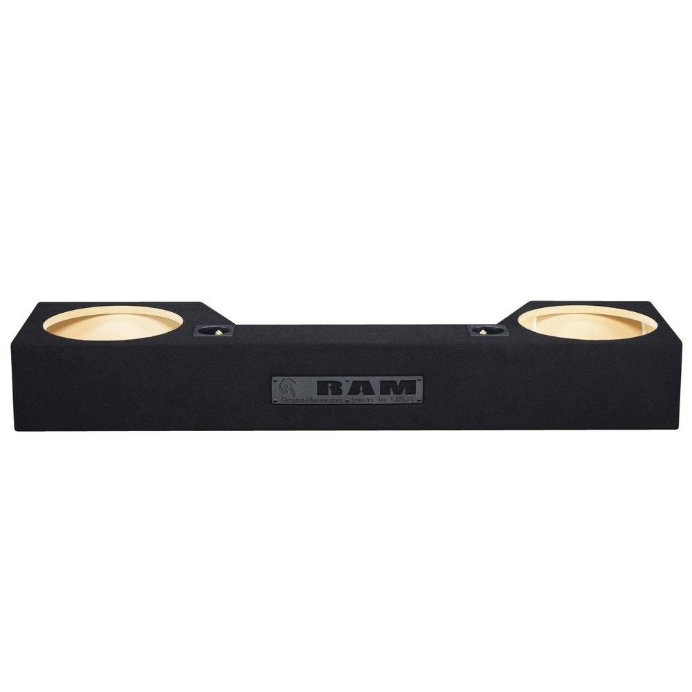 12" Dual Sealed sub Box, fits 19-24 ram Quad-cab Speaker Box subwoofer Enclosure Stereo car Audio Home Audio