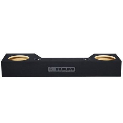 10" Dual Sealed sub Box, fits 19-24 ram Quad-cab Speaker Box subwoofer Enclosure Stereo car Audio Home Audio