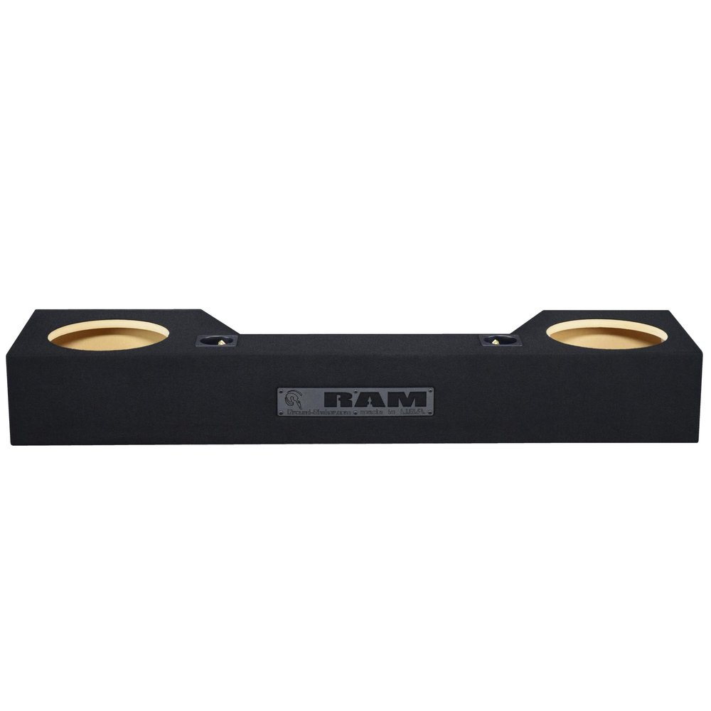 10" Dual Sealed sub Box, fits 19-24 ram Quad-cab Speaker Box subwoofer Enclosure Stereo car Audio Home Audio