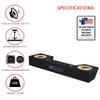 10" Dual Sealed sub Box, fits 19-24 ram Quad-cab Speaker Box subwoofer Enclosure Stereo car Audio Home Audio view 3