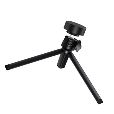 Portable Tabletop Stand Platform Including 360 Degree Ball Head and Double Thread Mounts Pipe Adapter