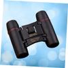 DIYEAH Black Folding Hunting Binoculars with Wide Angle Lens High Light Transmittance Rubber Coating Compact Portable Telescope for Outdoor Travel and Low Light Night Viewing view 2