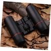 DIYEAH Black Folding Hunting Binoculars with Wide Angle Lens High Light Transmittance Rubber Coating Compact Portable Telescope for Outdoor Travel and Low Light Night Viewing view 4