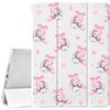 JOYLAND Christmas Snowman Case for iPad 9th/8th/7th Generation 10.2 Inch (2021/2020/2019) with Pencil Holder-Trifold Stand Protective Cover with Soft TPU Back,White view 1