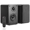 LONPOO Powered Bookshelf Speakers - Wireless 100W RMS Bluetooth with eARC - Powerful Home Music System - Home Theater Systems, Studio Monitors view 1