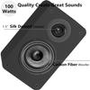 LONPOO Powered Bookshelf Speakers - Wireless 100W RMS Bluetooth with eARC - Powerful Home Music System - Home Theater Systems, Studio Monitors view 3