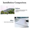 Car Shark Fin Antenna Cover for Chevrolet Equinox RS 2013-2025 Car Roof Top Roof Enhanced Signal Antenna Decorative AM/FM Radio Signal Car Accessories White Style view 2