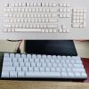 134PCS Keycaps XDA Profile PBT Minimalist White for Mechanical Keyboard Minimalistic Keyboard Replacement Parts view 2
