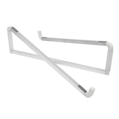 MYXP Portable Foldable Laptop Stand Aluminum Computer Suitable for Computers Under 17 Inches(Silver)