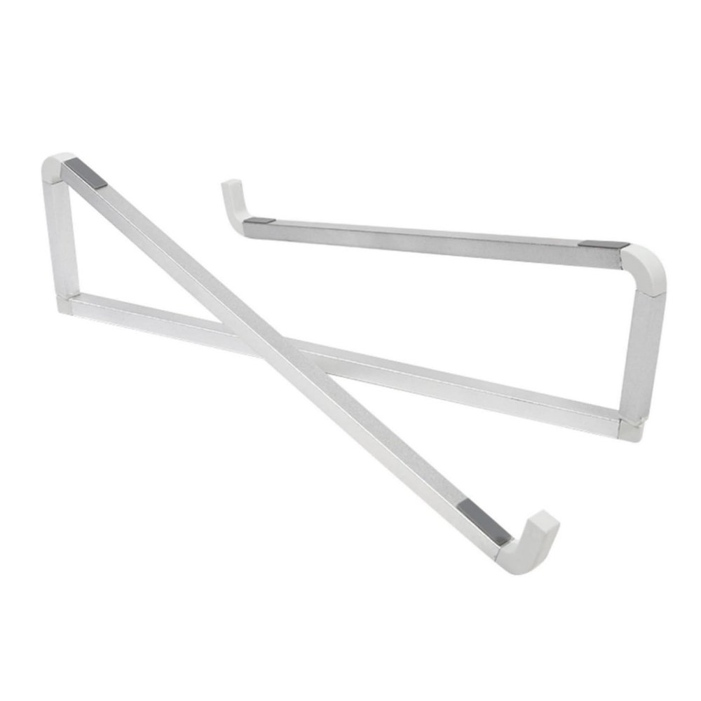MYXP Portable Foldable Laptop Stand Aluminum Computer Suitable for Computers Under 17 Inches(Silver)