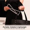 MYXP Portable Foldable Laptop Stand Aluminum Computer Suitable for Computers Under 17 Inches(Silver) view 2