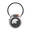 UP Security AirTag Holder with Combination Cable Lock, Compatible with Apple Air Tag, AirTag Holder for Kids Backpack, Luggage, Suitcase, Stroller, Car Key, Keychain, GPS Tracking Device Air Tag Case view 1