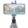 Aluminum Connector MiniCube Tripod Mount Converter 1/4" 3/8" Holes for DSLRCam Vlog Light UmbrellaRing Bracket Positioning Hole view 2