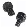 Aluminum Connector MiniCube Tripod Mount Converter 1/4" 3/8" Holes for DSLRCam Vlog Light UmbrellaRing Bracket Positioning Hole view 3