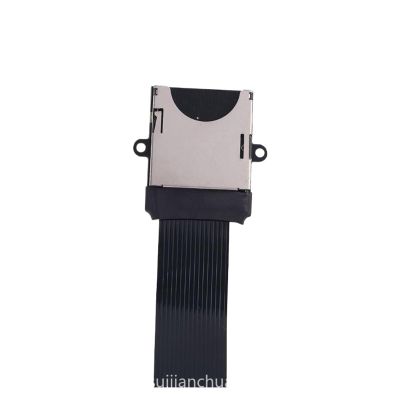 ABKMXZKD TF to SD Memory Card Kit Male to Female Flexible Extender Extension Cable Adapter Soft Flat FPC Cable Extender(Gold)