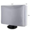 21" 24" 28" 34" Home PC Desktop Computer Monitor Dust Cover Non-Woven Fabric Craft LCD Screen Protector Case Grey 36(24 inch) view 2