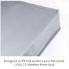 21" 24" 28" 34" Home PC Desktop Computer Monitor Dust Cover Non-Woven Fabric Craft LCD Screen Protector Case Grey 36(24 inch) view 3