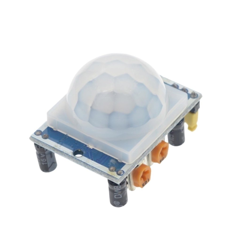 1-10PCS HC-SR501 Adjust IR Pyroelectric Infrared PIR Motion Sensor Detector Module Motion Sensor Detector Module HC SR501(Blue)