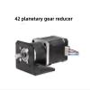 1pcs Nema 17 Stepper Motor Reducer 4-Lead 3.71:1~139:1 Ratio Planetary Gear Reducer for Computerized Numerical Control 3D Printer High Tq Metal Gearbox(Without Bracket,Ratio 71_42HS48) view 3