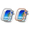 2 Pack Bling Case Compatible with Redmi Watch 6 Cover Hard PC Crystal Diamonds Rhinestone Protective Bumper Shell for Redmi Watch 6, No Screen Protector (Silver/Rose Gold) view 1