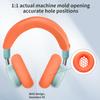 2-Pack Soft Silicone Case Covers for CMF by Nothing Headphone Pro Headphones  Anti-Scratch, Sweat-Resistant Ear Pad, Headband, Washable AccessoriesOff,Orange view 3