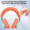 2-Pack Soft Silicone Case Covers for CMF by Nothing Headphone Pro Headphones  Anti-Scratch, Sweat-Resistant Ear Pad, Headband, Washable AccessoriesOff,Orange view 4