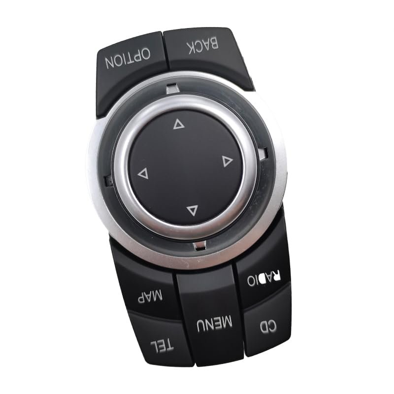 Plcenter Media Switch Controller (IDrive Joystick) for BMW 1 E82 3 E90 X1 E84 X5 E70 X6 E71 65829231116 923111601