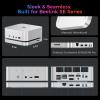 Beelink Mate SE-A 80Gbps USB-C Docking Station, Dual M.2 PCIex2 SSD Slot(16TB Max), USB-A3.0 * 2, 2.5G LAN*1, SD4.0 * 1, for SER8/SER9 PRO/Laptops/Desktop PC/Mini PC, Aluminum Alloy, Frost Silver view 2