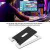 Yunseity Desk Speaker Stand, 16 Tilted Speaker Riser with Foam Pads, 7.7lbs Capacity, Minimalist Design, Steel Material, for Improved Sound Performance, Stability, and Aesthetics (White) view 3