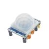 1-10pcs HC-SR501 Adjust IR Pyroelectric Infrared PIR Motion Sensor Detector Module for Arduino for Raspberry Pi Kits + Case(1pcs HC-SR501) view 1
