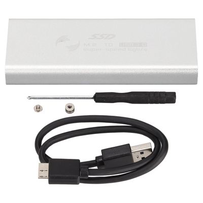 M to USB 3.0 SSD Enclosure A, Exal SSD Enclosure Con , Aluminum y with 6Gbps Transfer Rate, Hot Swap Support for PC Laptop Desktop, t