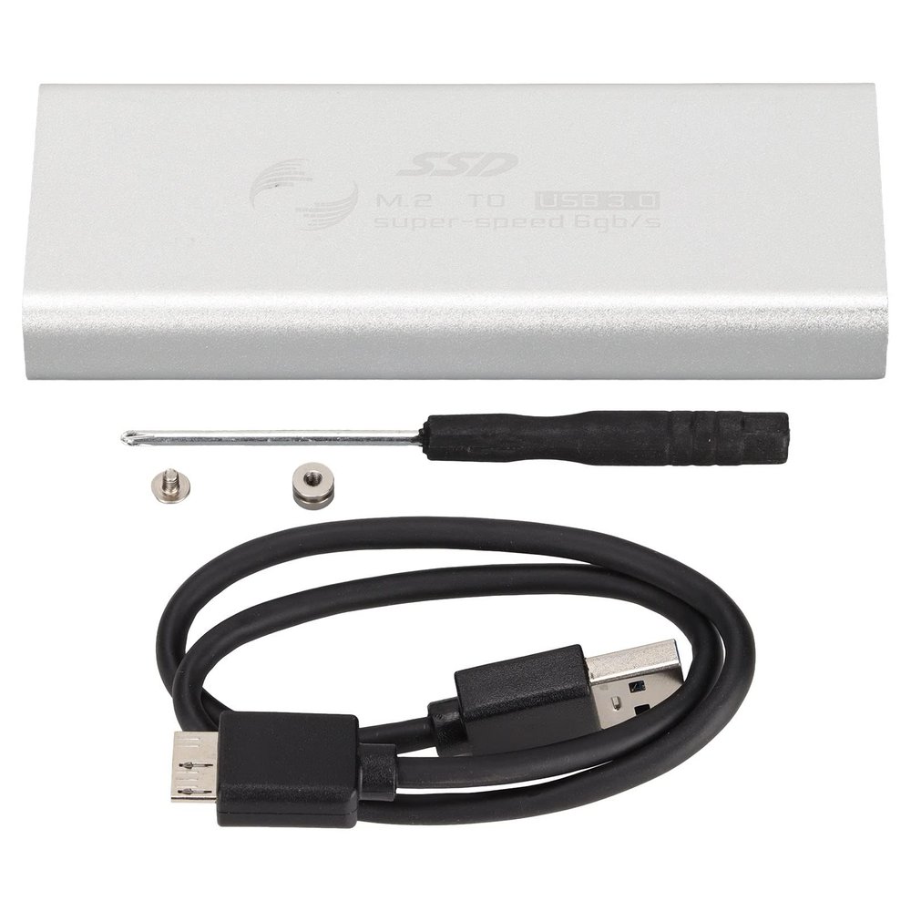 M to USB 3.0 SSD Enclosure A, Exal SSD Enclosure Con , Aluminum y with 6Gbps Transfer Rate, Hot Swap Support for PC Laptop Desktop, t