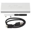 M to USB 3.0 SSD Enclosure A, Exal SSD Enclosure Con , Aluminum y with 6Gbps Transfer Rate, Hot Swap Support for PC Laptop Desktop, t view 1
