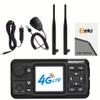 MKMXPTT 4G LTE POC Radio Android 8.11 Mobile Two-Way Radio with GPS Bluetooth WiFi Single SIM Card Slot for Unlimited Distance Communication