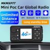 MKMXPTT 4G LTE POC Radio Android 8.11 Mobile Two-Way Radio with GPS Bluetooth WiFi Single SIM Card Slot for Unlimited Distance Communication view 2