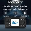 MKMXPTT 4G LTE POC Radio Android 8.11 Mobile Two-Way Radio with GPS Bluetooth WiFi Single SIM Card Slot for Unlimited Distance Communication view 4