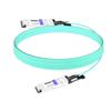 100G QSFP28 to QSFP28 Infiniband EDR Active Optical Cable Compatible with NVIDIA MFA1A00-E005, 70m on OM3 Multimode Fiber (MMF) and 100m on OM4 MMF,5m(16ft) view 3
