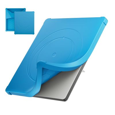Starlink Mini Case Rugged Silicone Protective Cover Hexagonal Heat Dissipation Vents Heavy Duty Starlink Mini Accessories 4X Shock-Absorbing Reinforced Armor Corners All-Weather Dustproof