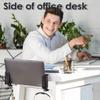 Desk Side Storage Laptop Stand PC Holder Laptop Storage Headphone Holder Desk Organizers for Office Home view 4