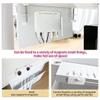Solid Aluminum Computer Stand Reduce Overheating for Laptop Users Laptop Tray view 3