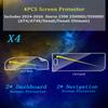 4pcs EUEKY Screen Protector for 2024-2025 2026 G M C Sierra 1500 2500HD/3500HD (AT4/AT4X/Denali/Denali Ultimate) - 12.3" Dashboard +13.4" Navigation HD Tempered Glass For Sierra 1500/2500HD/3500HD Accessories view 2