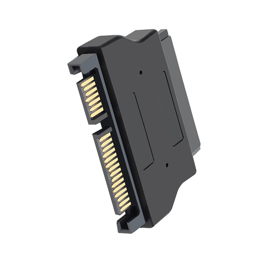 WEISUYUUS Upgraded 7+9Pin Female to 7+15Pin 22Pin Male Laptop Converter Adapter Data Transfer for Hard Disk Drive Connection