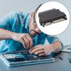 WEISUYUUS Upgraded 7+9Pin Female to 7+15Pin 22Pin Male Laptop Converter Adapter Data Transfer for Hard Disk Drive Connection view 3