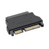 WEISUYUUS Upgraded 7+9Pin Female to 7+15Pin 22Pin Male Laptop Converter Adapter Data Transfer for Hard Disk Drive Connection view 4