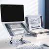 Adjustable Laptop Stand for Desk Ergonomic Laptop Risers with 360 Degree Rotating Base Foldable Notebook Computer Holder view 2
