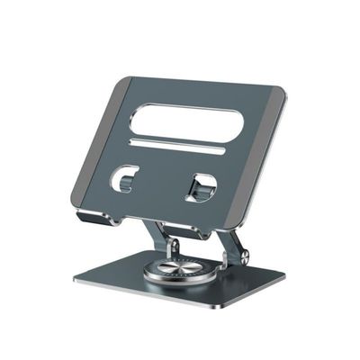 Aluminum Desk Holder with Full 360 Rotation and Stable Weight Support for Tablet