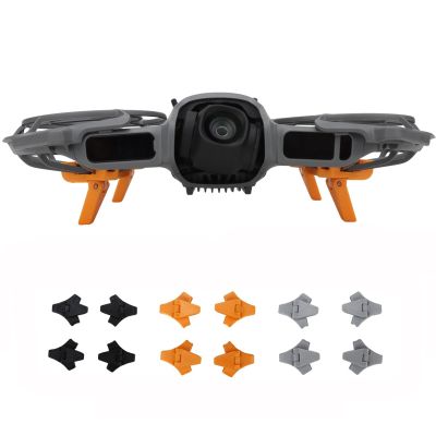 Landing Gear for DJI NEO 2 Foldable Height-Increasing Tripod Legs Anti-Scratch and Wear-Resistant Protection Bracket Accessories (Black)