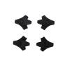Landing Gear for DJI NEO 2 Foldable Height-Increasing Tripod Legs Anti-Scratch and Wear-Resistant Protection Bracket Accessories (Black) view 2
