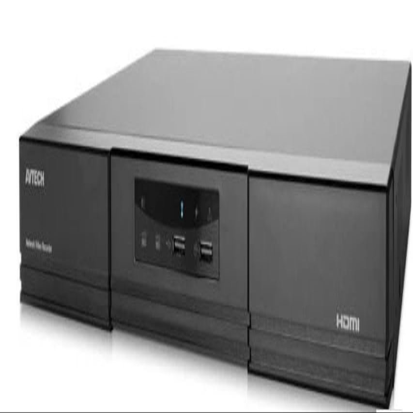 8-Channel PoE NVR Security Bundle with 4 Dome IP Cameras, 1TB Hard Drive, Model AVH408P-1T-4CAM-D