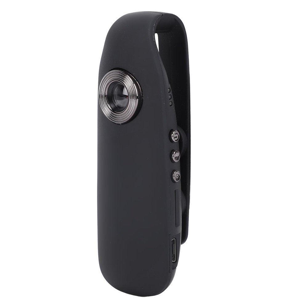 Qiilu Wearable Motorcycle Body Camera with Audio and Video Recording - 1080P Portable Clamp/Holder Camcorder for Security, Study, Riding (128GB)